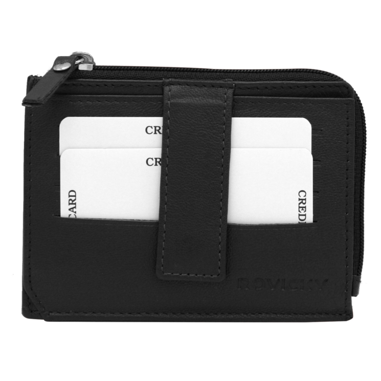 Kožená kľúčenka C001-AGN Black