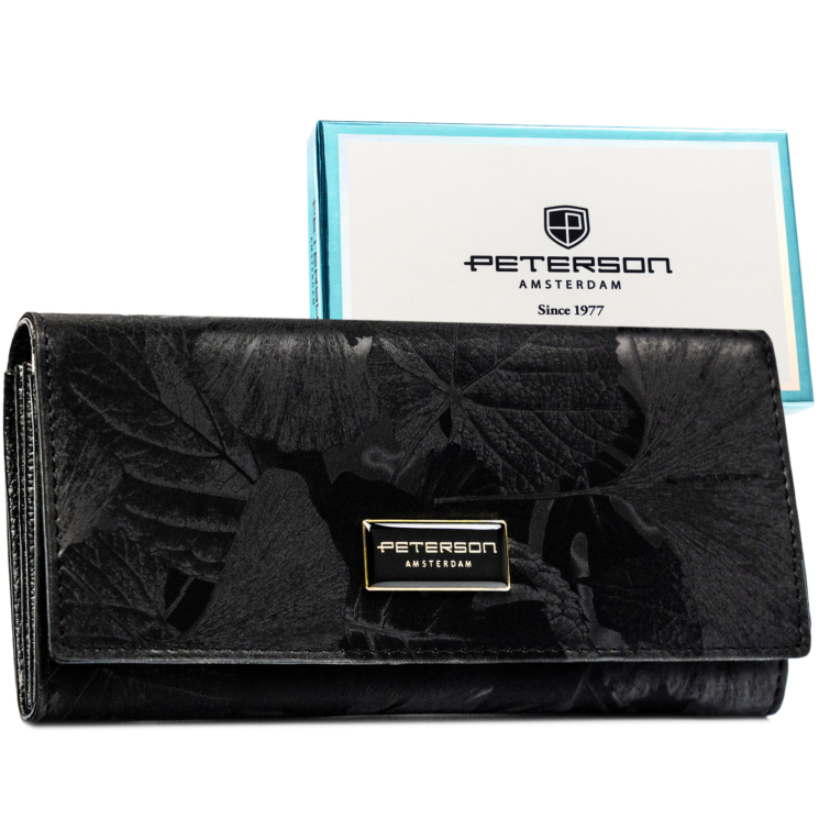 Dámska peňaženka PTN PTN PS401-MLF Black PTN PS401-MLF Black