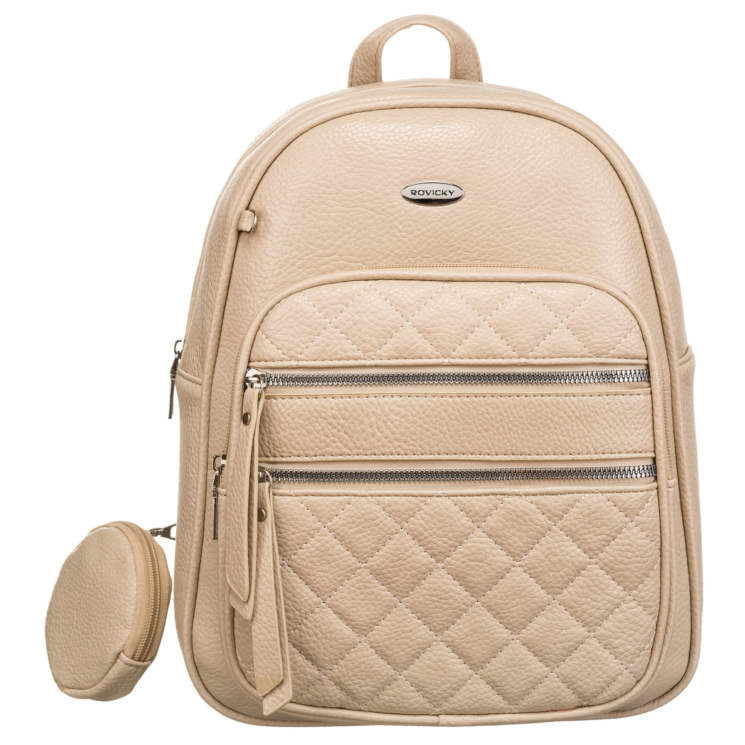 Dámsky ekologický batoh R-PZP-01 Beige