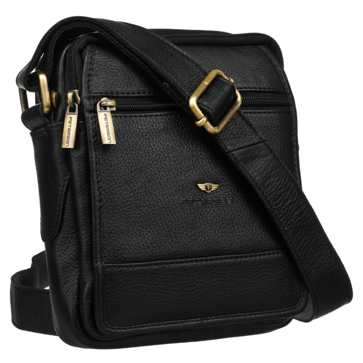 Kožená taška PTN 251-NDM Black