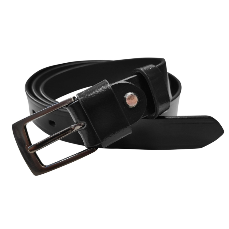 Pánsky kožený opasok PRW-05-N Black