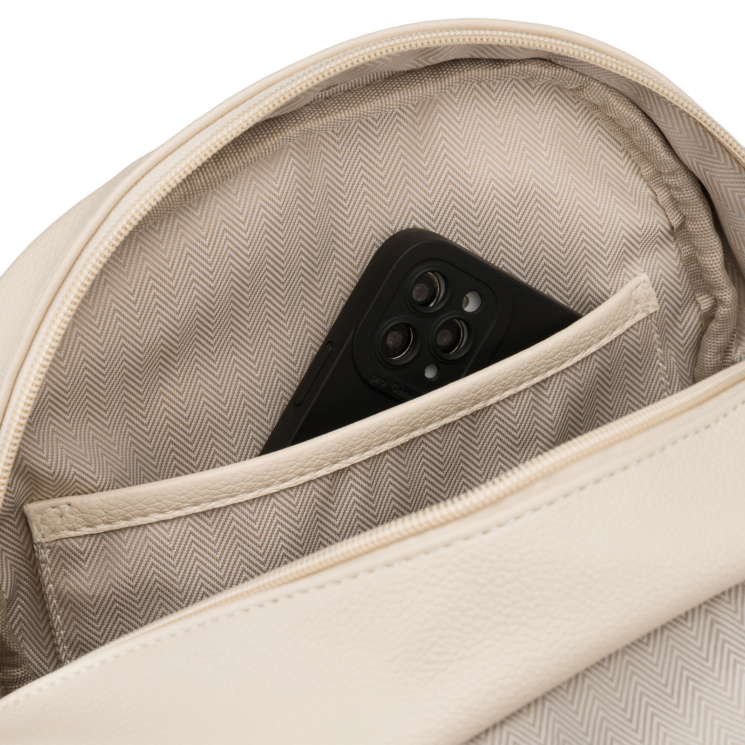 Dámsky PU batoh R-6739 L.Beige