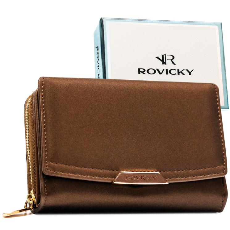 Dámska ekologická peňaženka R-001-HN6 Cinnamon