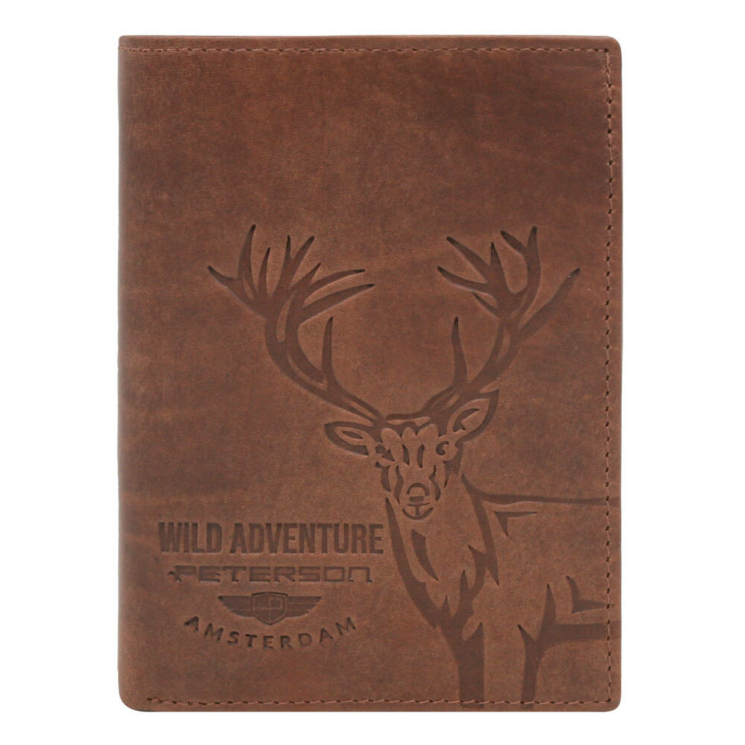 PTN Kožená peňaženka N4-BE-DEER Brown N4-BE-DEER Brown