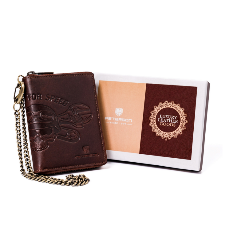 Pánska kožená peňaženka PTN N4C-05-HWM