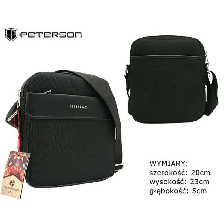 Pánska PU taška PTN 788802 čierna