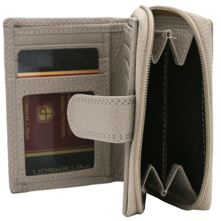 Kožená taška + peňaženka PTN D72-DS Black