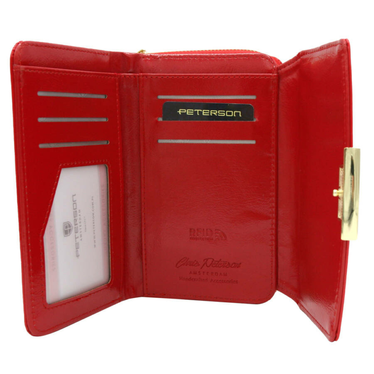 Dámska ekologická peňaženka PTN 001-LAK Red