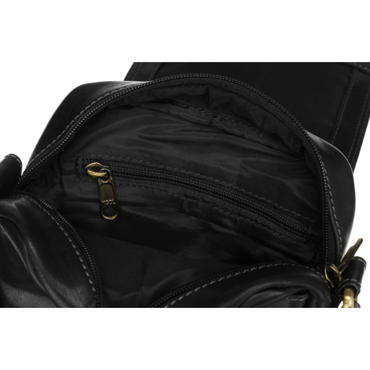 Kožená taška PTN TB-708-COM BLACK