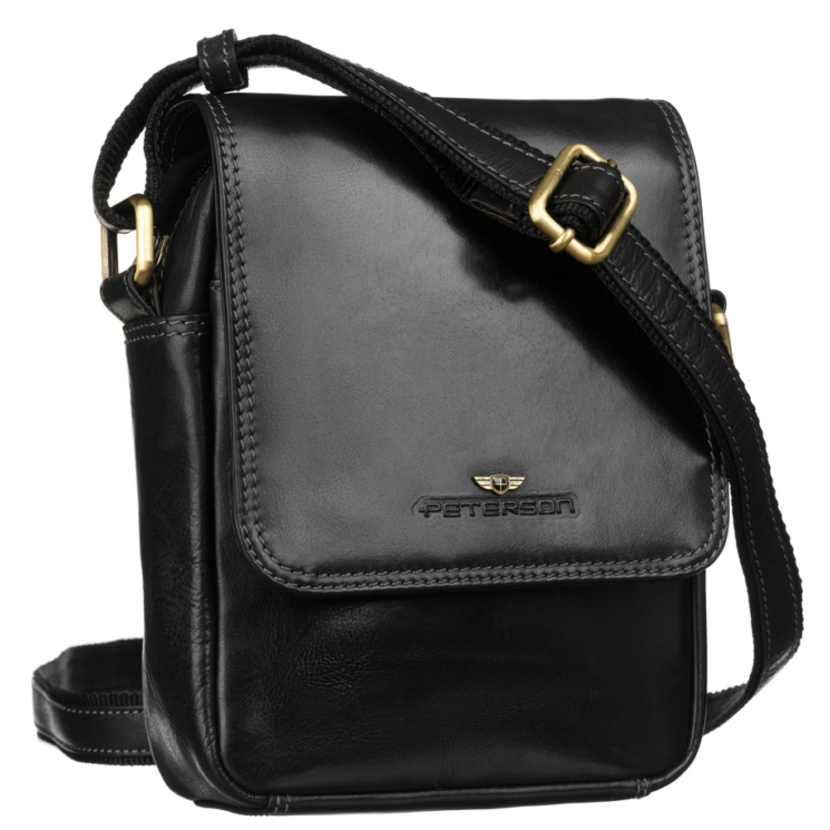 Kožená taška PTN TB-708-COM BLACK