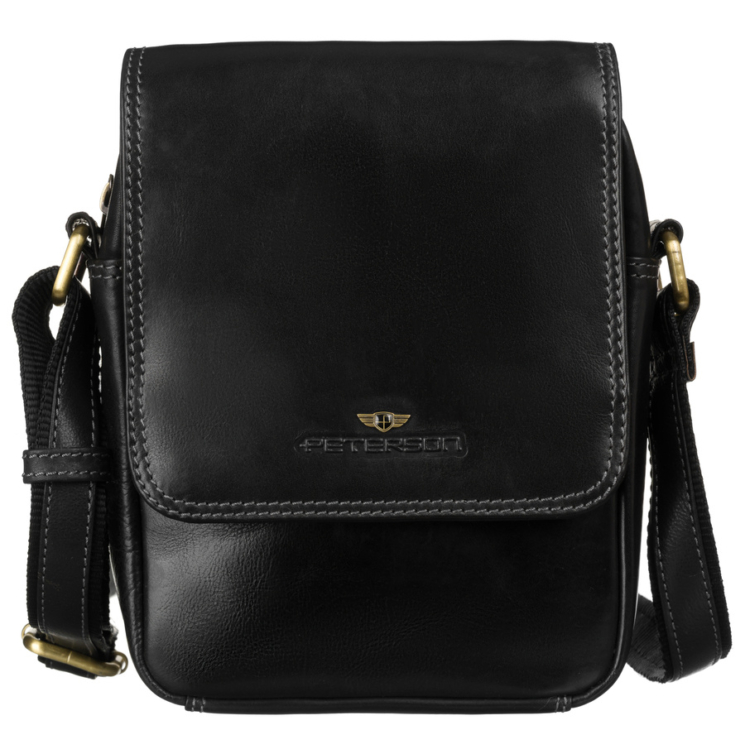 Kožená taška PTN TB-708-COM BLACK