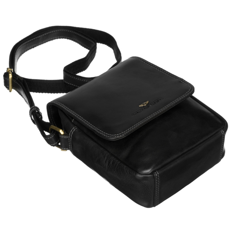 Kožená taška PTN TB-708-COM BLACK