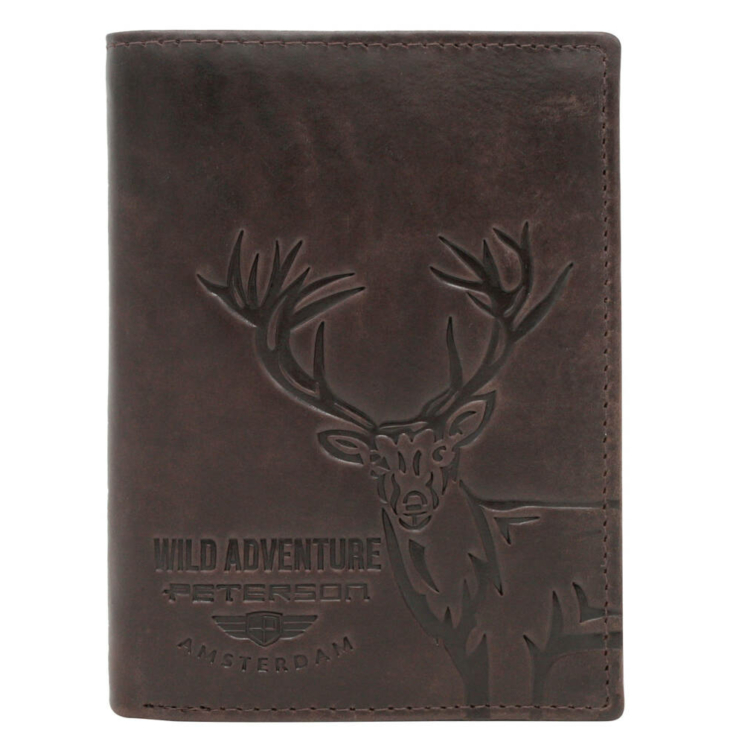 PTN Kožená peňaženka N4-BE-DEER Brown N4-BE-DEER Brown