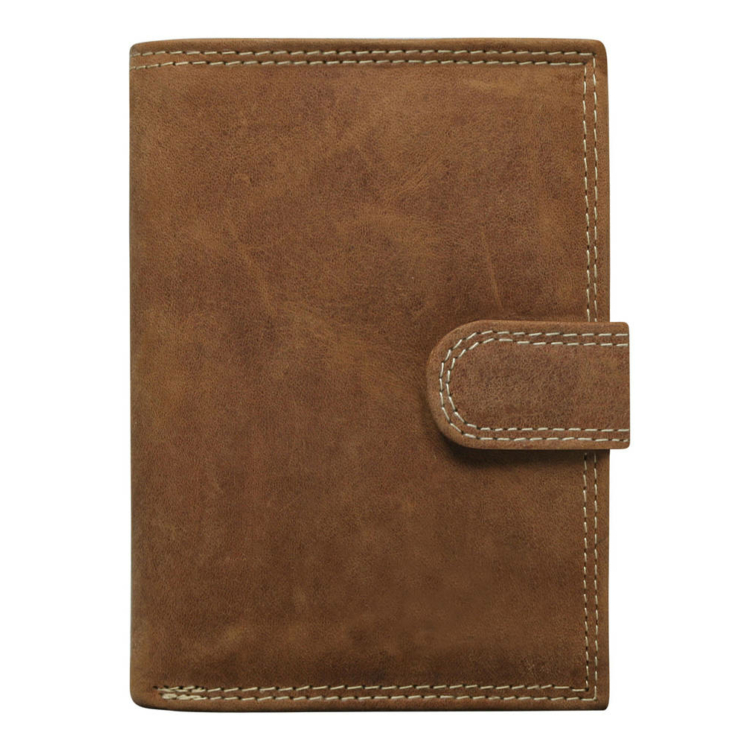 Pánska kožená peňaženka N4L-CHM-NL-29134 Cognac