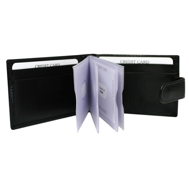 Kožené puzdro na karty TW-02-VT-NL BLACK