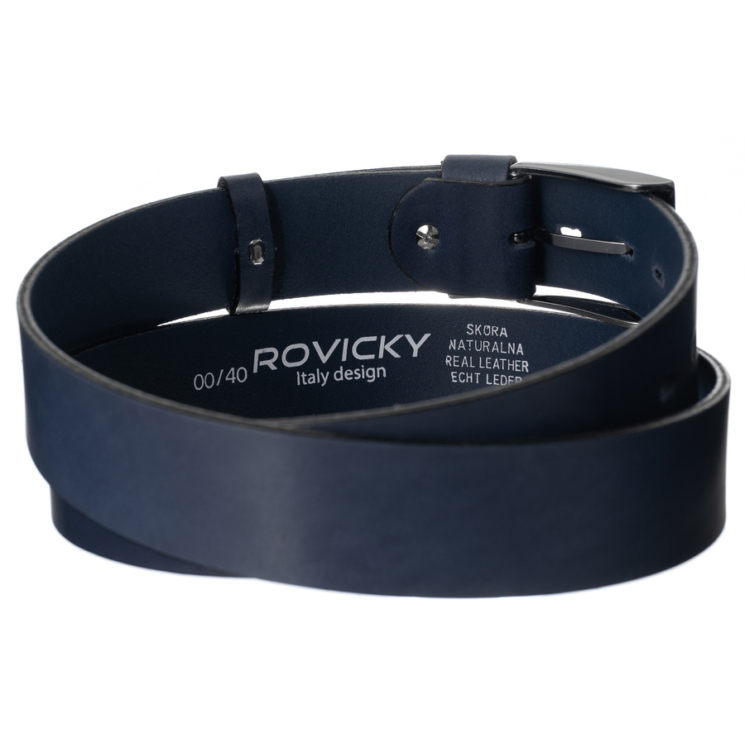 ROVICKY Pánsky opasok z pravej kože 110 cm