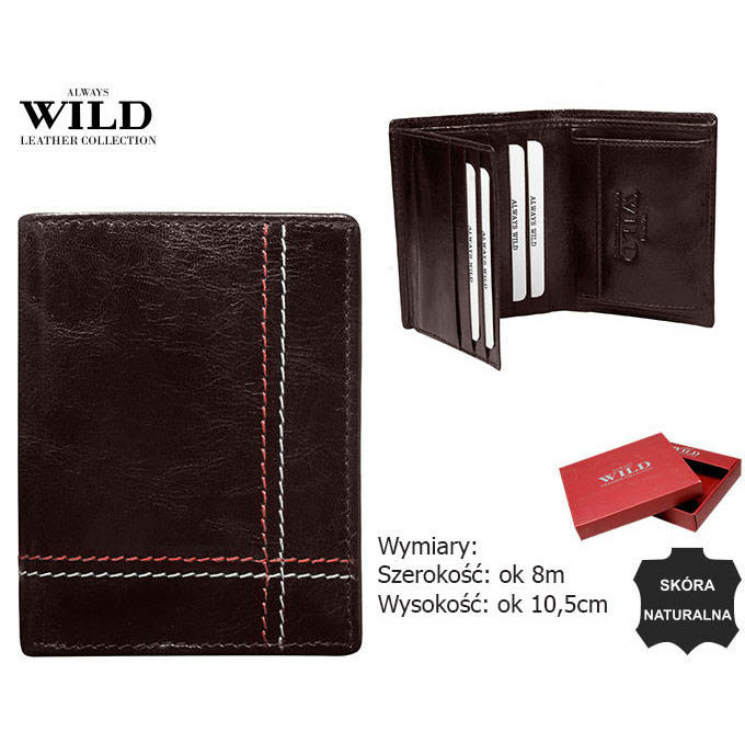 Kožená peňaženka ALWAYS WILD RFID N20194-VTK-D