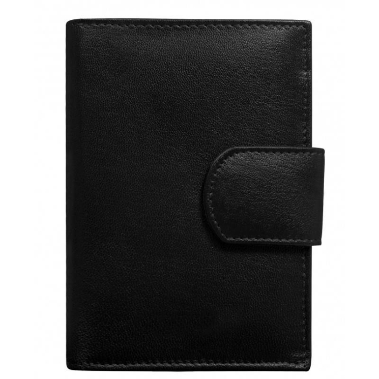 Dámska kožená peňaženka RFID RD-05-GCL-NL Black