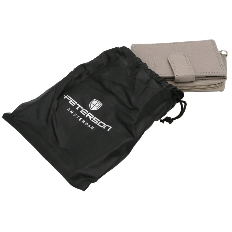 Kožená taška + peňaženka PTN D72-DS Black