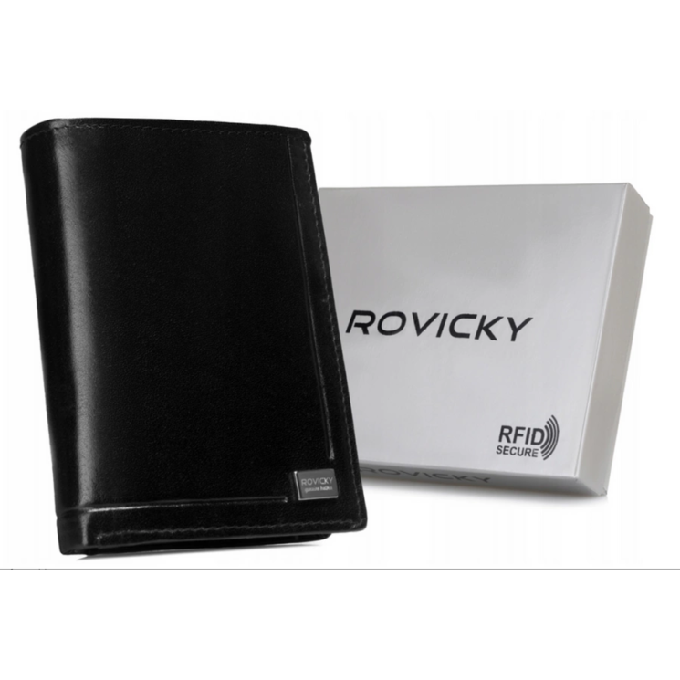 Elegantná pánska peňaženka z pravej kože s ochranou RFID