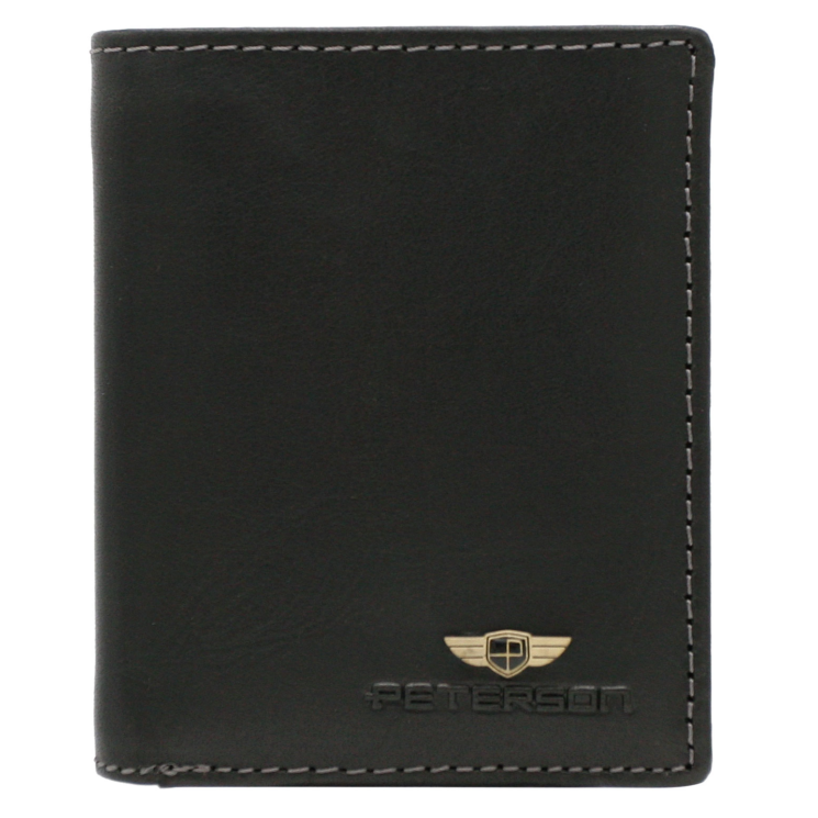 Pánska kožená peňaženka PTN WL-0904-COM Black