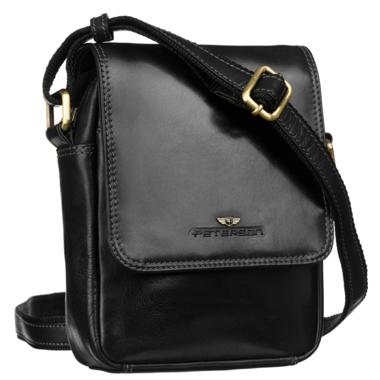 Kožená taška PTN TB-708-COM BLACK