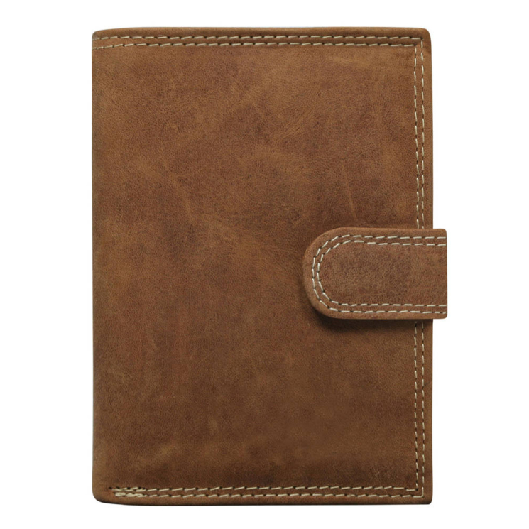 Pánska kožená peňaženka N4L-CHM-NL-29134 Cognac