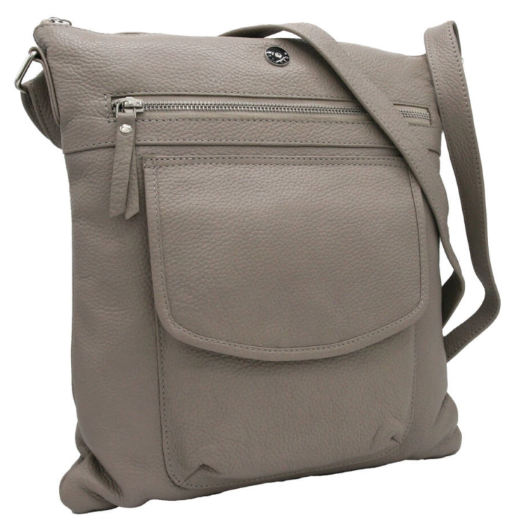 Kožená taška + peňaženka PTN D72-DS Black