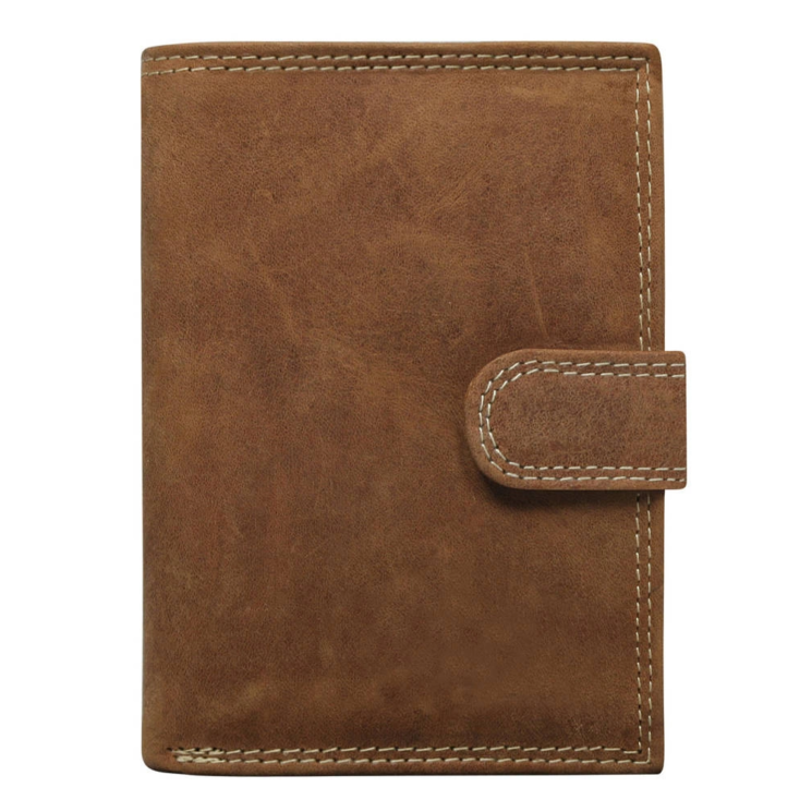 Pánska kožená peňaženka N4L-CHM-NL-29134 Cognac