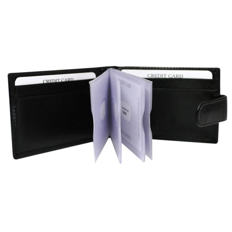 Kožené puzdro na karty TW-02-VT-NL BLACK