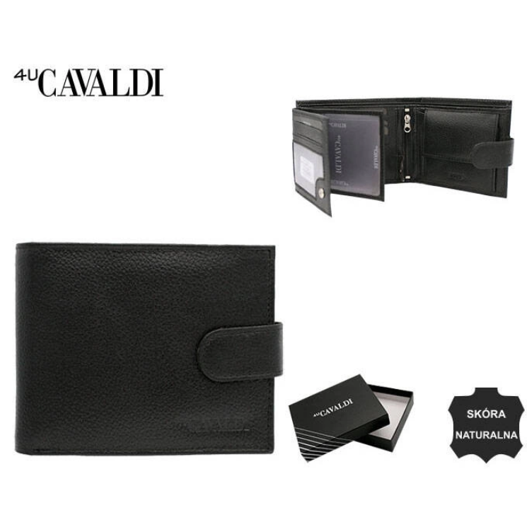 Kožená peňaženka N992L-GPDM Black