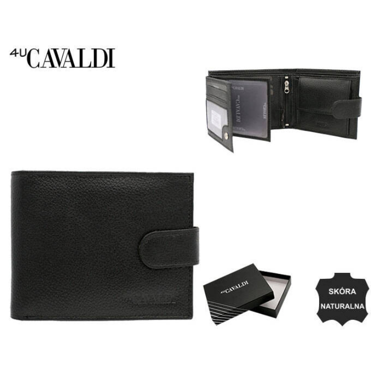 Kožená peňaženka N992L-GPDM Black