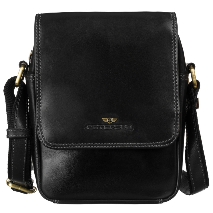 Kožená taška PTN TB-708-COM BLACK