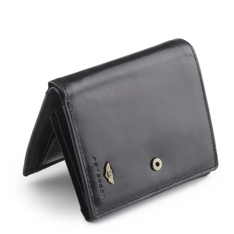 PETERSON PTN 317Z 2-1-1 BLACK Kožená peňaženka RFID