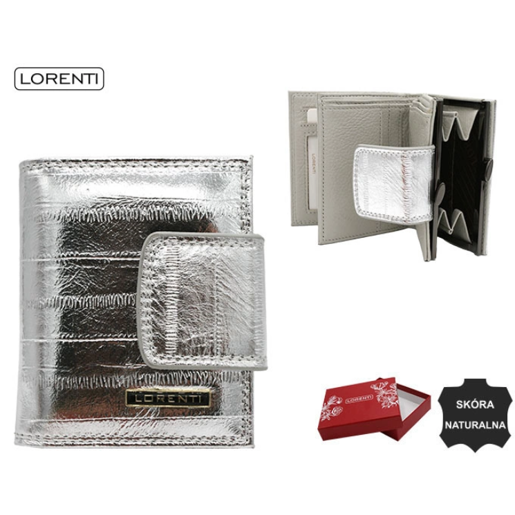 Strieborná dámska peňaženka LORENTI