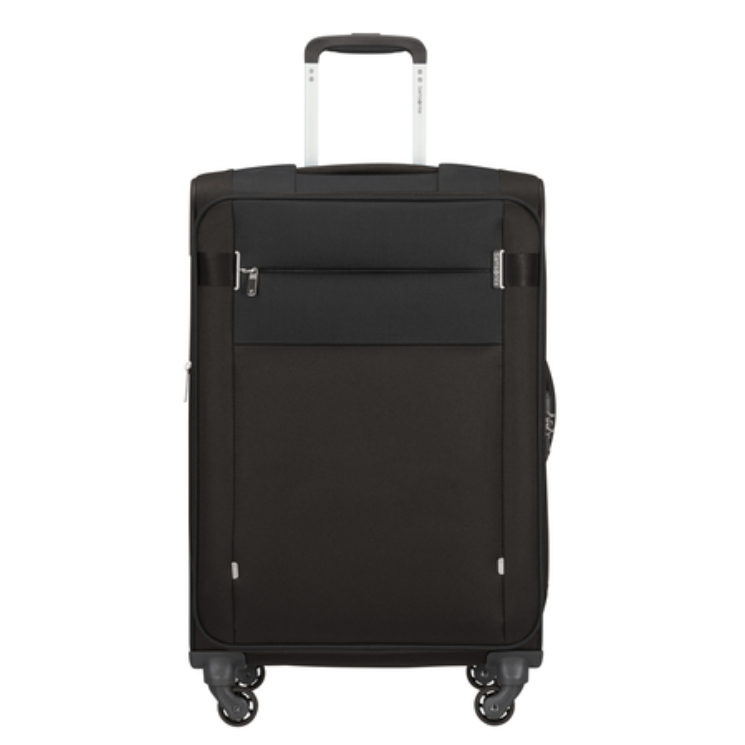 Samsonite Citybeat rozkladací spinner kufor strednej veľkosti 66 cm Black