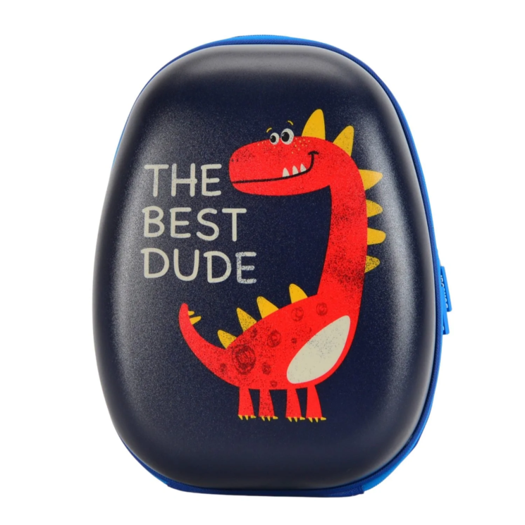  Sada 2 detských kufríkov z ABS so vzorom dinosaura