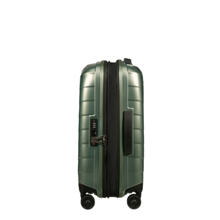 Samsonite Attrix Spinner Rozšíriteľná kabínová taška 55x35x23 cm BasilGreen 10 rokov záruka
