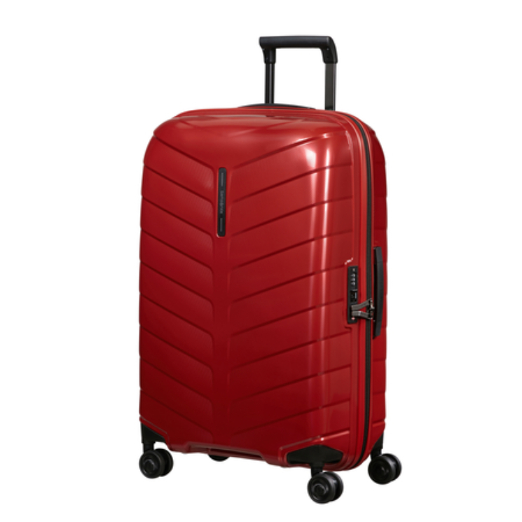 Kufrík Samsonite Attrix Spinner 69 cm červený Záruka 10 rokov