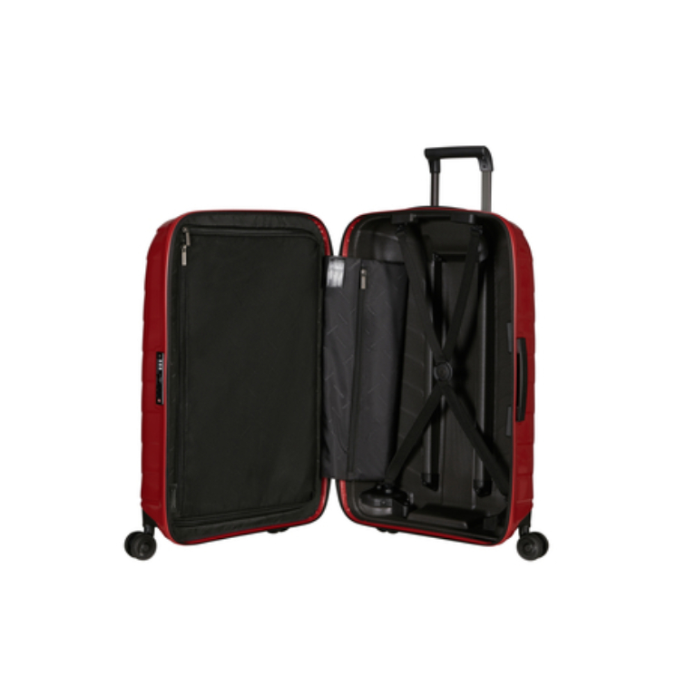 Kufrík Samsonite Attrix Spinner 69 cm červený Záruka 10 rokov