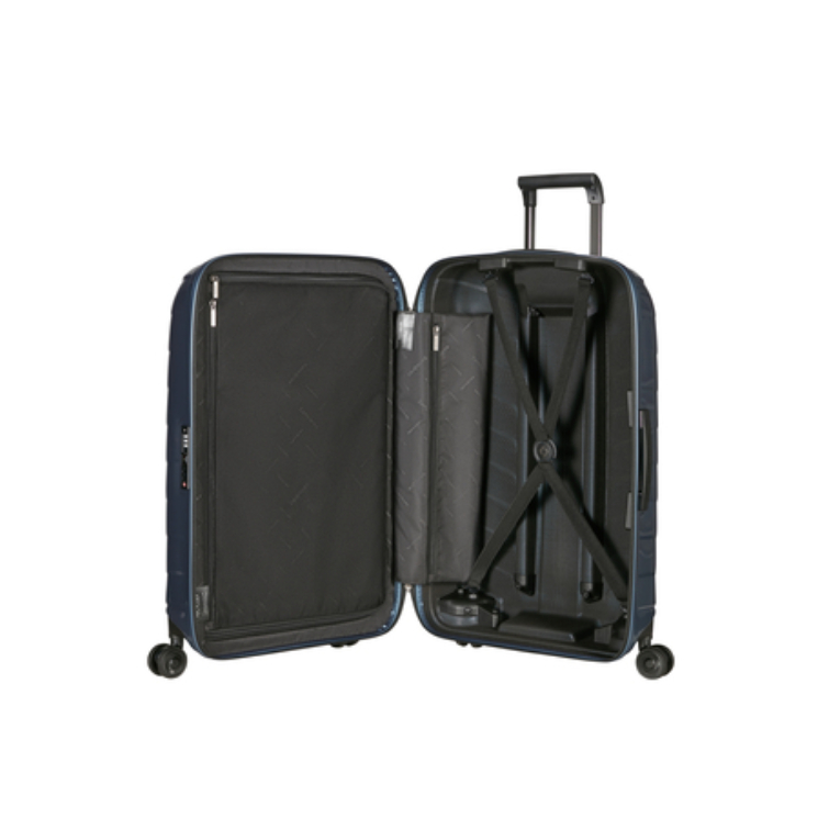 Kufrík Samsonite Attrix Spinner 75 cm SteelBlue Záruka 10 rokov