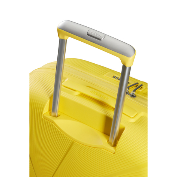 American Tourister Starvibe Spinner Rozšíriteľný kufor 77 cm citrón 3 roky záruka