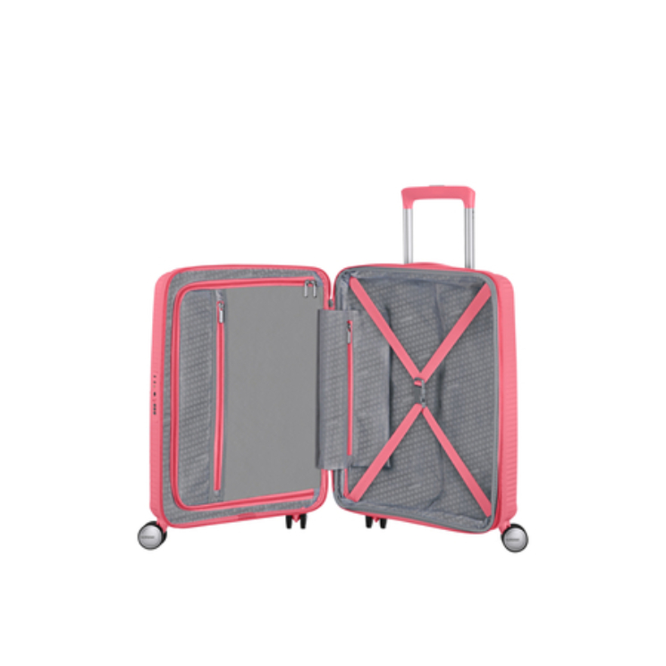 Rozšíriteľný kufor American Tourister Soundbox Spinner 55