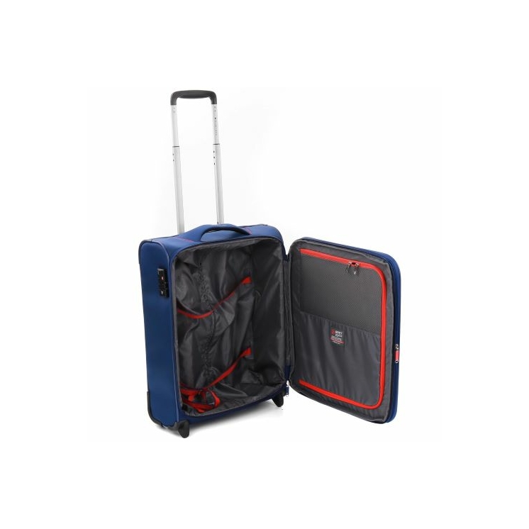 Rozšíriteľný kabínový kufor Roncato Crosslite 55 × 40 × 20/23 cm