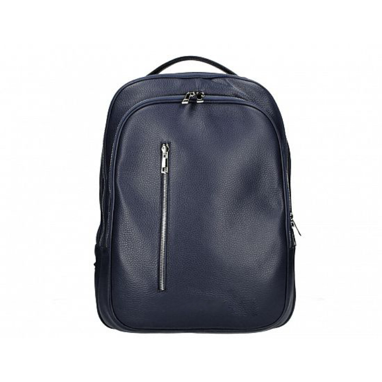 Dámsky batoh z pravej kože Dark Blue S7249