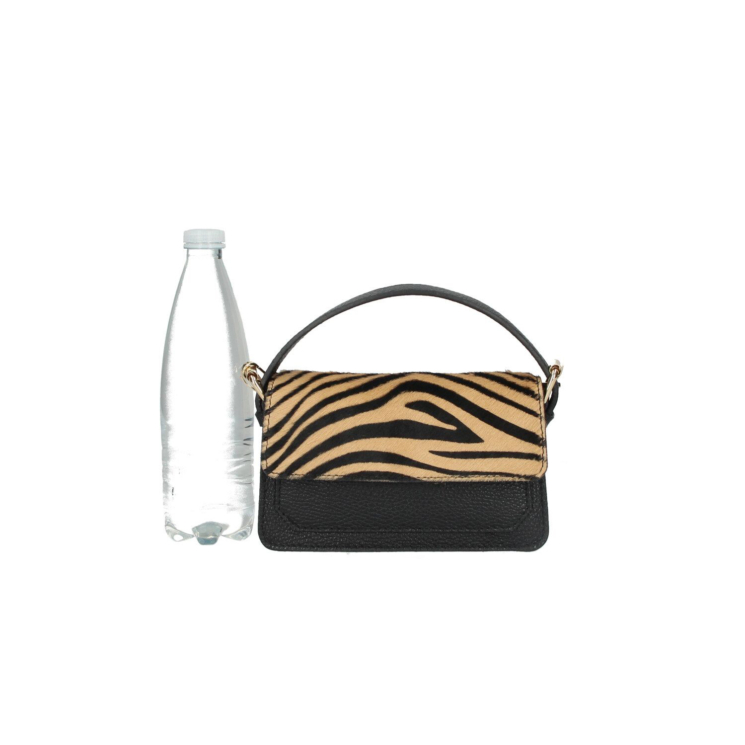 Dámska kabelka z pravej kože Zebra TR305