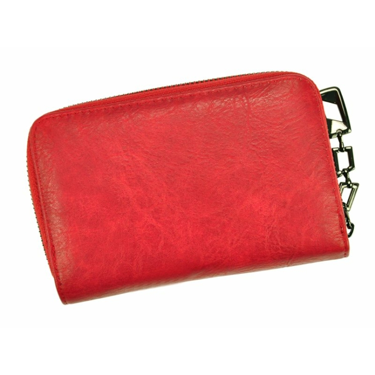 Peňaženka Eslee Camel Leatherette + Genuine Leather