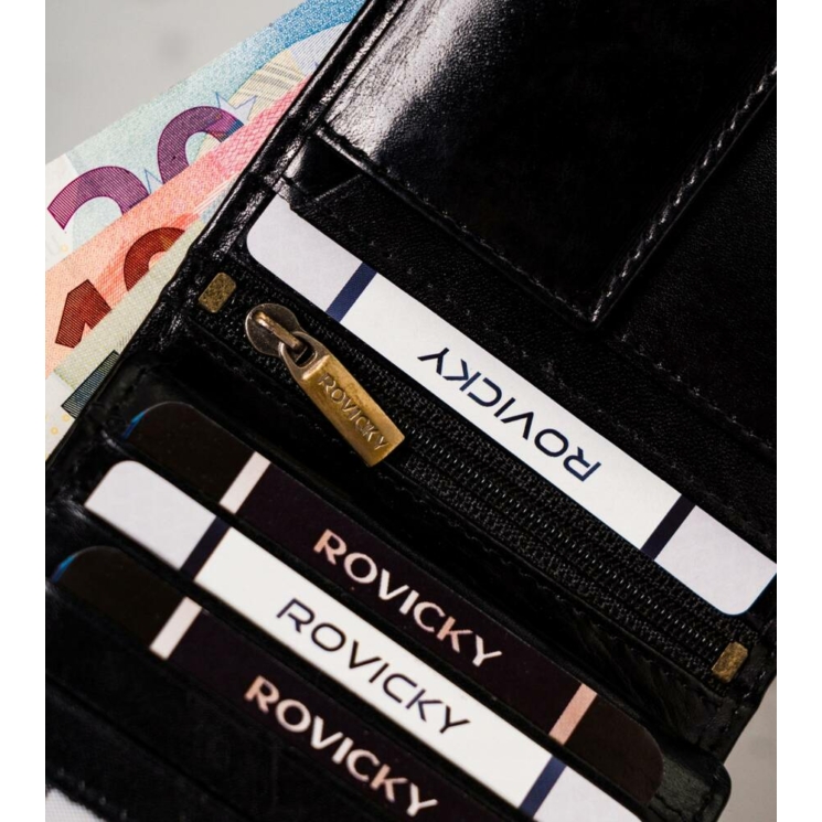 Rovicky Veľká peňaženka z pravej kože