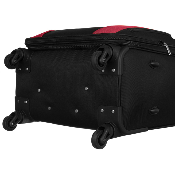 PETERSON Rozšíriteľný príručný Kufor 55 x 40 x 20/30 cm Veľkosť WIZZAIR