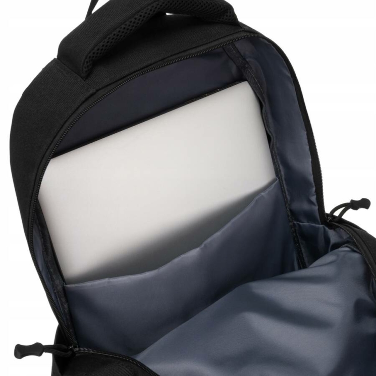Peterson Mestský batoh na notebook s držiakom na notebook Black